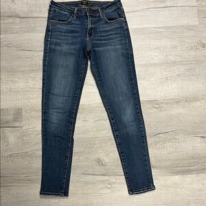 Just Black Dark Blue Skinny stretchy Jeans 26/27